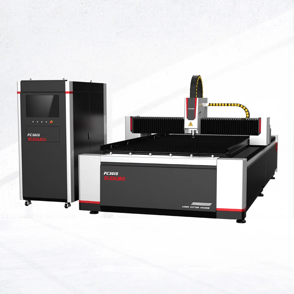 SUDA SD series  OEM Factory Single Platform 6000W 4020 Fiber Laser Cutting Machine for metal with cheapest price