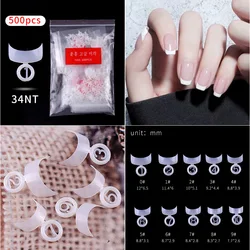 100pcs DIY Extended False Nails Wholesale Acrylic Nail Tips Custom Private Label Nail Tips