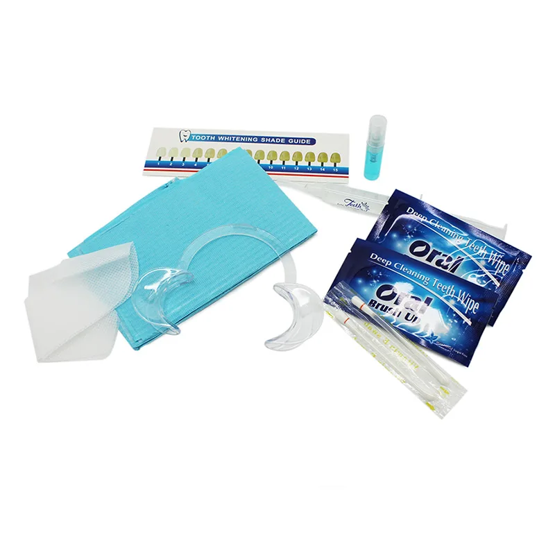 
 Шприц без пероксида геля для салона/спа-комплекта, набор для отбеливания зубов с индивидуальным логотипом  