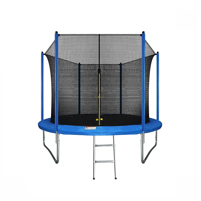 Tengtai factory price 6/8/10/12/14/16FT durable outdoor bounce jumping trampoline with net garden trampoline for kids