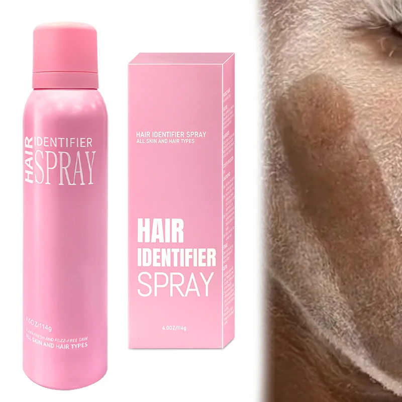 Hair Identifier Spray Shaving Facial Hair Smooth Skin Care Spray with 4 Razors LOW MOQ Private Label Face Care Spray