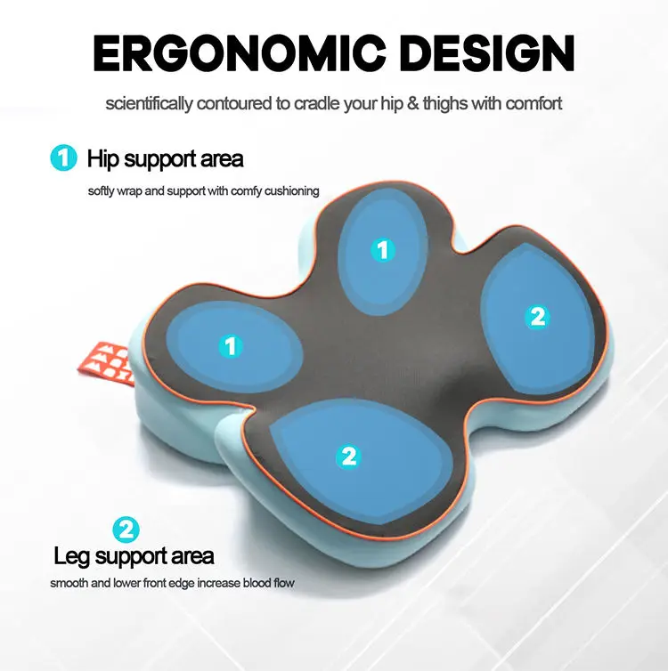 LIANDA C-044 Memory Foam Seat Cushion Pillow