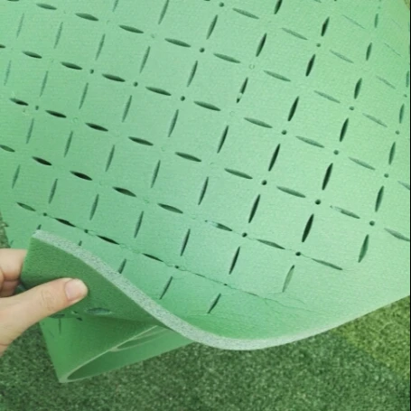 sdms 10mm thick shock pad for artificial football soccer turf XPE  PE  grass underlay foam pad