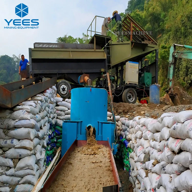Sand Gold Processing Machine Panning For Gold Extracting Equipment
