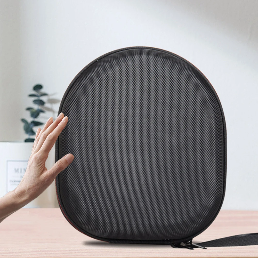 Factory customized EVA case headphone storage bag headband protective cover portable handbag for travel