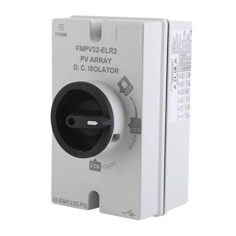 IP66NW 1200V Солнечный переключатель постоянного