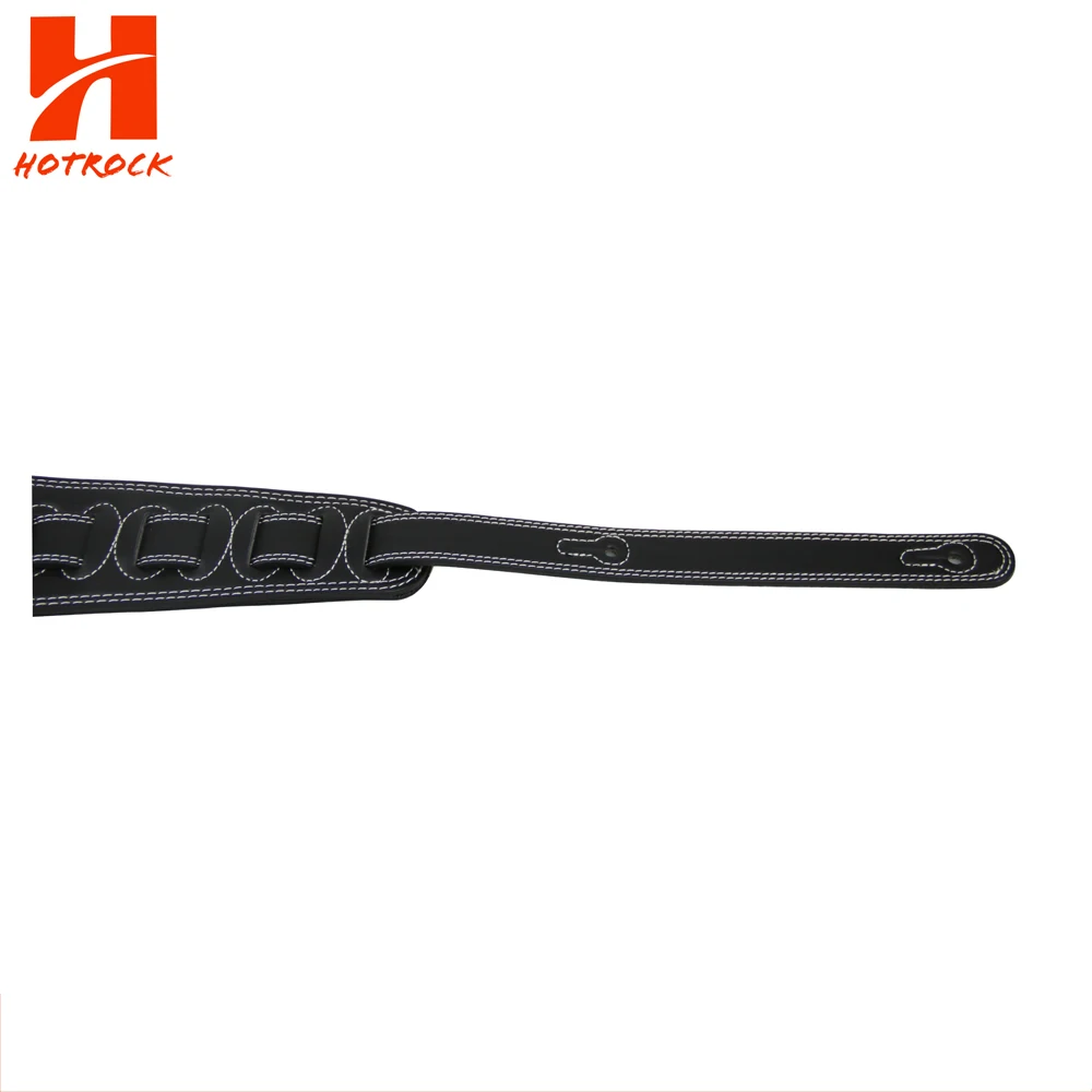 Custom guitar crossbody strap Wholesale Australia Simple design Pu leather guitar straps