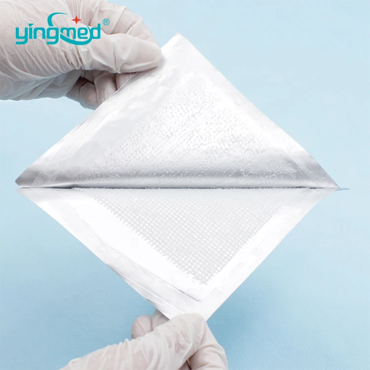 High Quality Wholesale Supply Non-adherent, Non allergenic 10cm Burn Paraffin Gauze Dressing