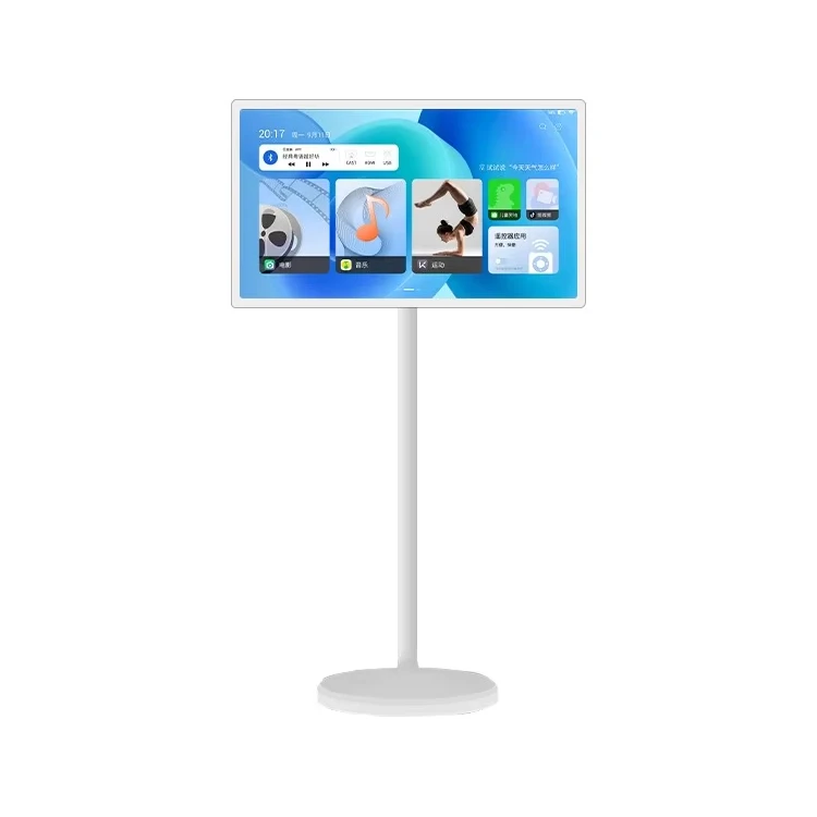 Best selling WiFi 12 system Wireless Indoor LCD Display Smart Portable TV Android Monitor