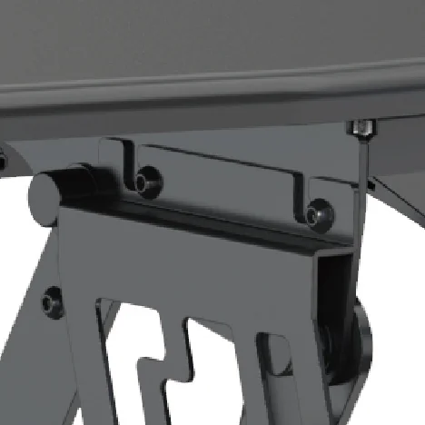 V-mounts  Computer Desk Converter Adjustable Height Desktop Riser Sit Stand Desk Standing Desk For Laptop Office Home VM-SD15