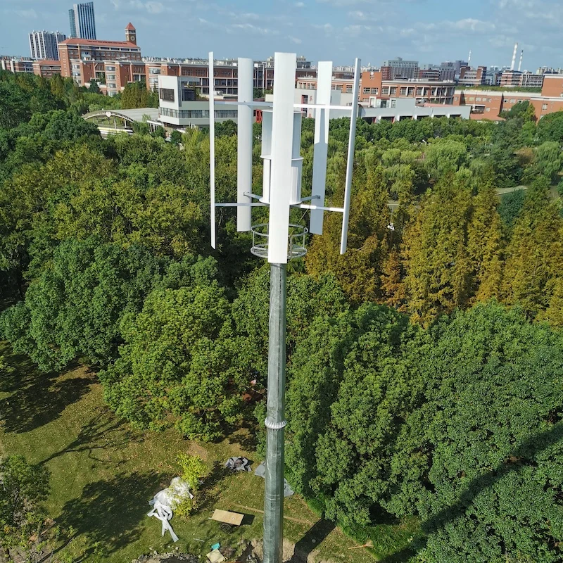 CF-400H Hot Sale H-type Vertical axis Wind Turbin Generator strong power High efficiency  long lifespan Easy installation