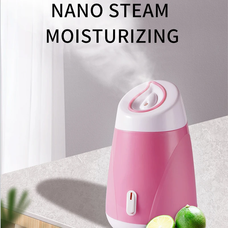 Hot Sale Popular Cusotom Label Mist Spray Face Spa Equipment Portable Ionic Facial Steamer Professional Dropshipping