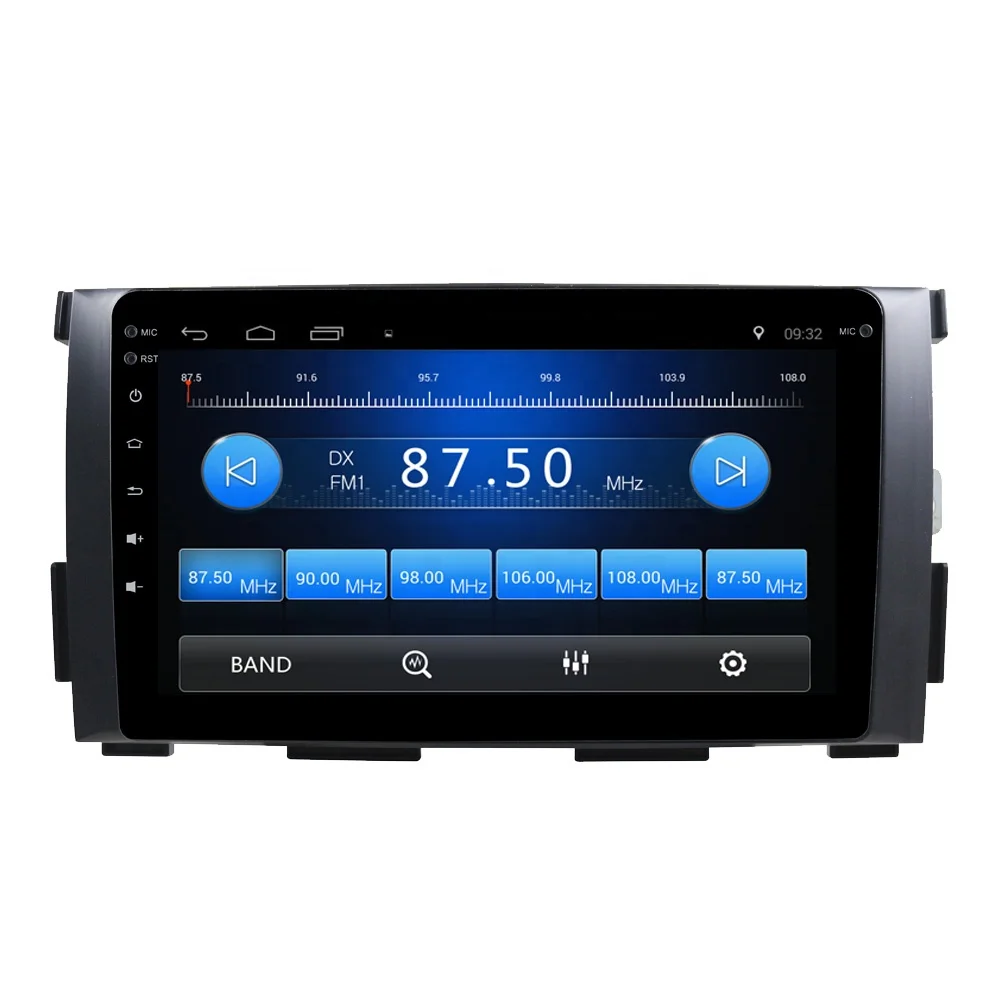  Yongzhigao экран Android радио Беспроводная Сетевая связь GPS 8 дюймов Автомобильный навигационная система для Changan