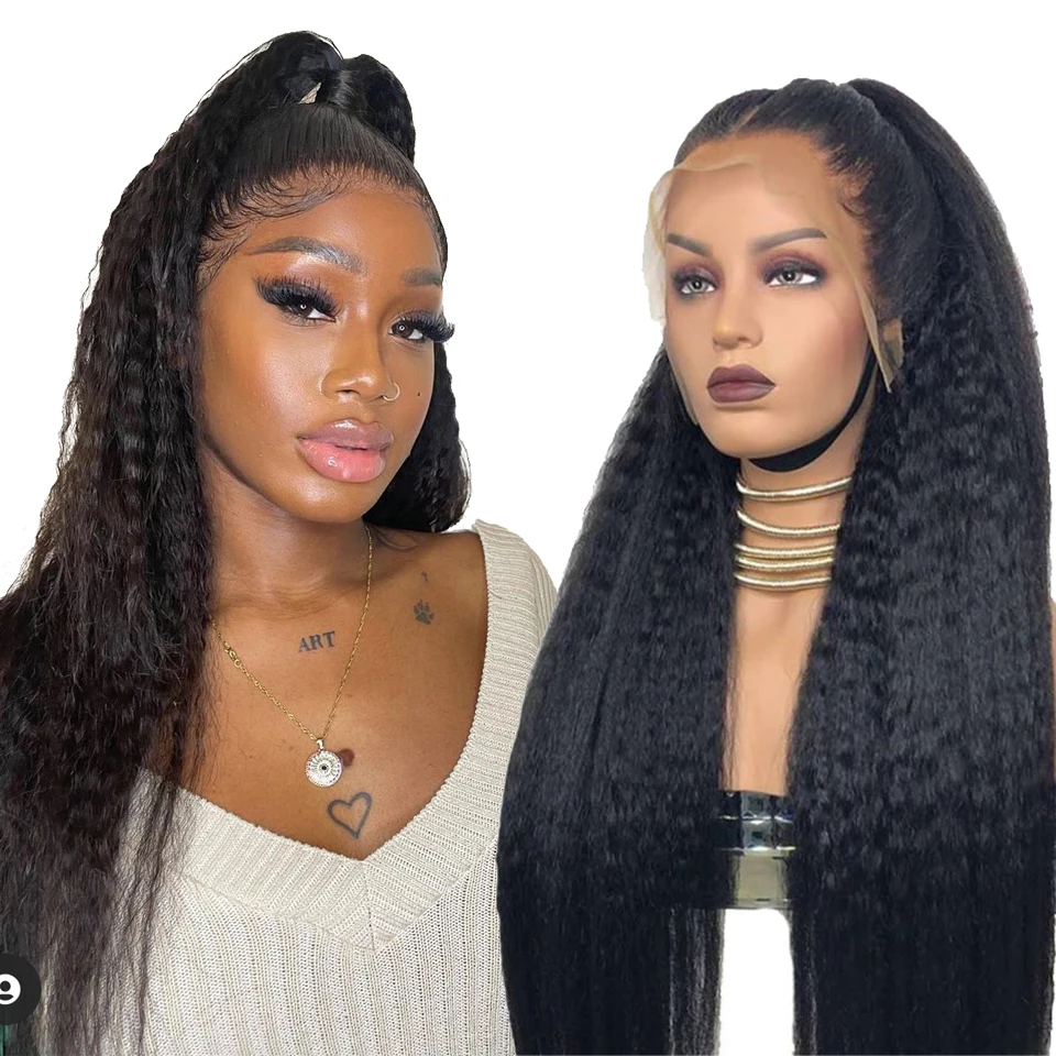 Top Quality 100% Brazilian Virgin Human Hair Wigs HD Lace Frontal Wigs With Pre Plucked Human Hair Wig For Black Women