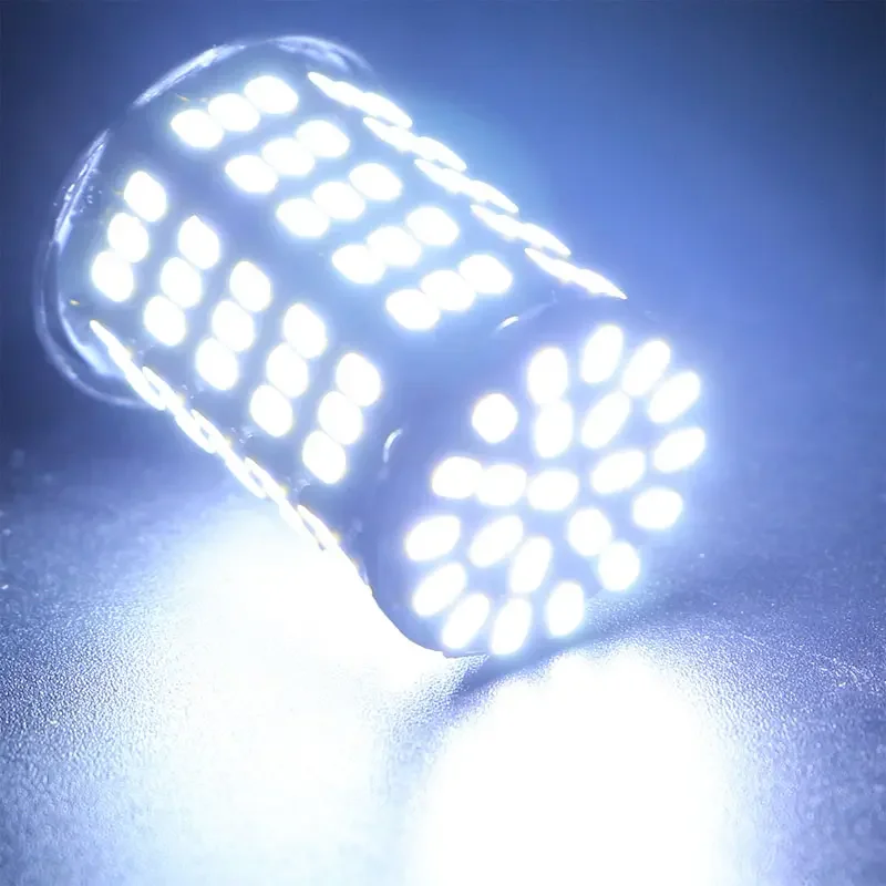 JHS 1156 1157 T20 T25 1206 127SMD 12V turn signal light led small light bulb driving lights car accessories