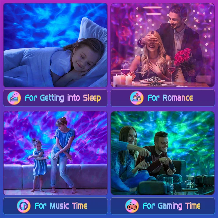 Galaxy проектор со светодиодной звездой ночник с пультом дистанционного управления для взрослых игровой комнаты/домашнего кинотеатра/потолка/украшения комнаты