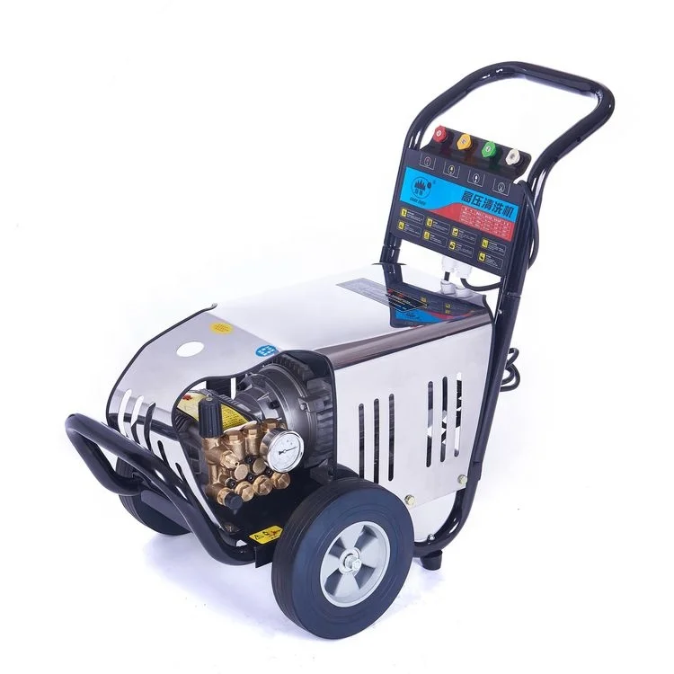 High Quality 100 Bar 2.2kw 1450PSI Pressure Electric High Pressure Washer For Bike, Car Cleaning with Auto Stop System