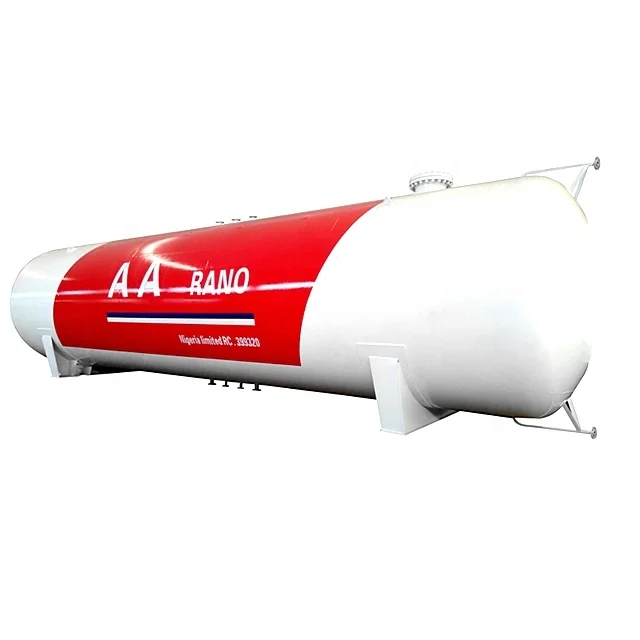 200000L gas cylinder tank 100 ton lpg storage tanks Central Africa