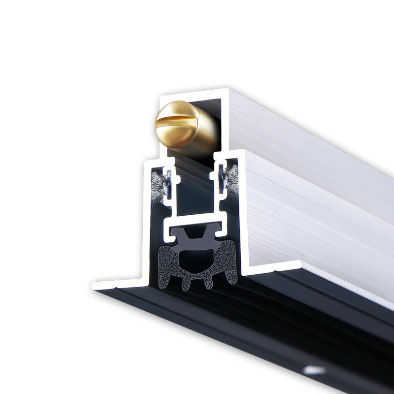 Factory price Weather Strip Hotel Door Drop Seal Automatic Drop Down Door Bottom Seal