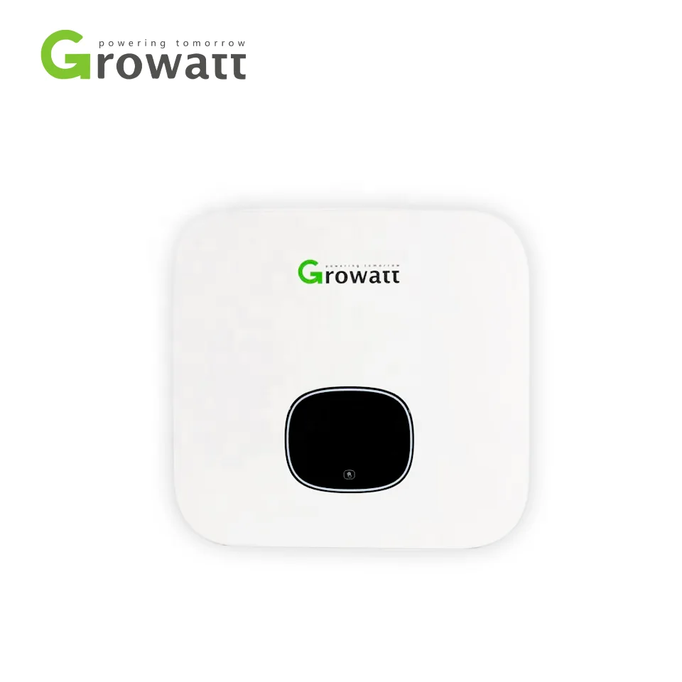 Hot Sale Stock Growatt On Grid Inverter Price Single Phase 5kw 6kw Solar Grid Tied Solar Power Inverter With Wifi