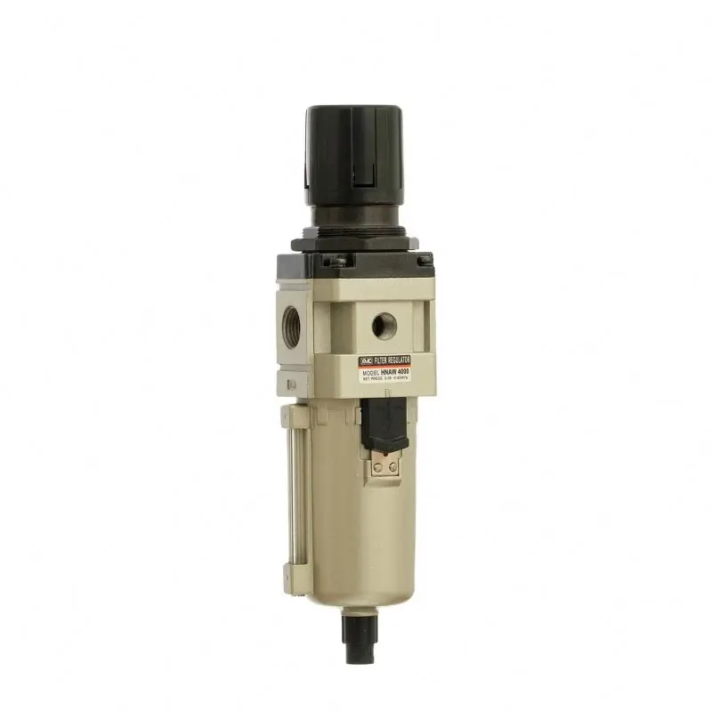 XMC HNAW4000-04 aluminum die-casting FRL pneumatic parts adjustable air pressure regulator and compressor filter