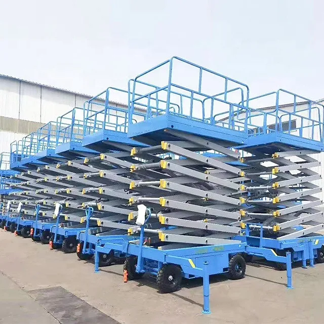 Mobile scissor lift platform / hydraulic lift / hydraulic scissor type lifter