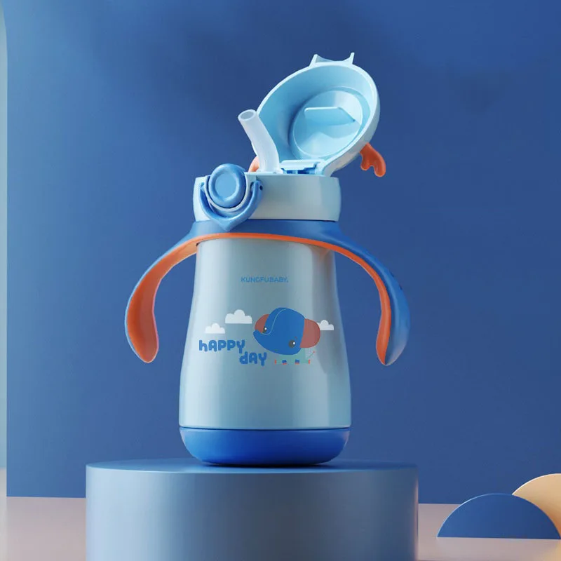 2023 New baby 260ml/330ml four in one baby supplies thermos baby health and safety thermos