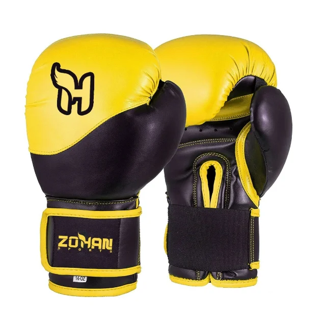 High Quality Factory PU Buckle Boxing Gloves With Little MOQ And Short Time Delivery