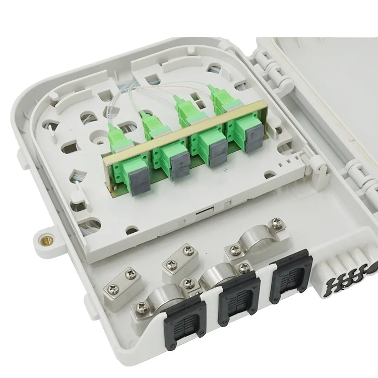 Supply lock type ftth FDB 8 ports outdoor terminal box