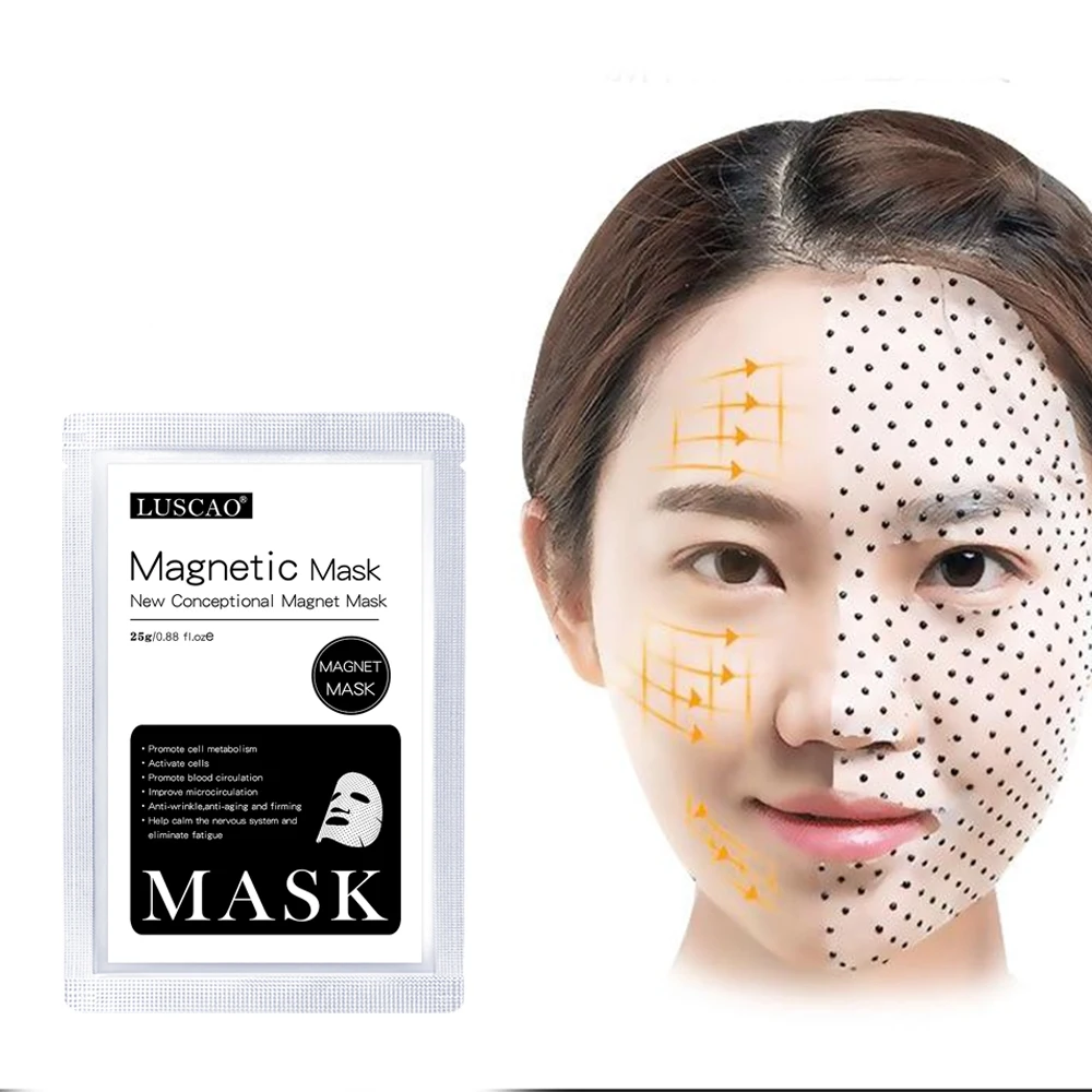 Private Label Moisturizing  Anti Aging Hydrate Activate Cells Mineral Organic Face Magnetic Mask