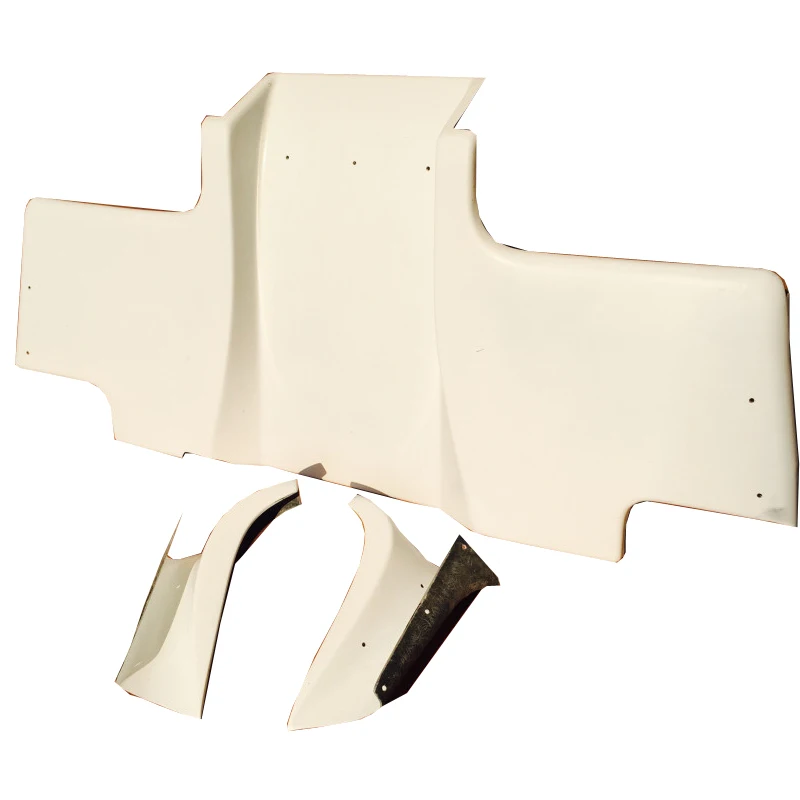 For  JAZ 80 Top secret style fiberglass rear diffuser