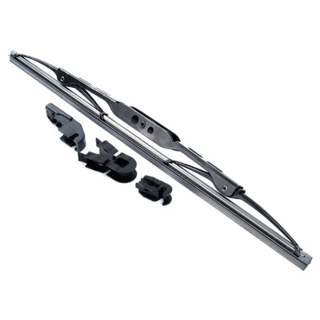 Wiper Blades Universal Soft Frameless Assembly Chrome Auto Car Windshield Wipers