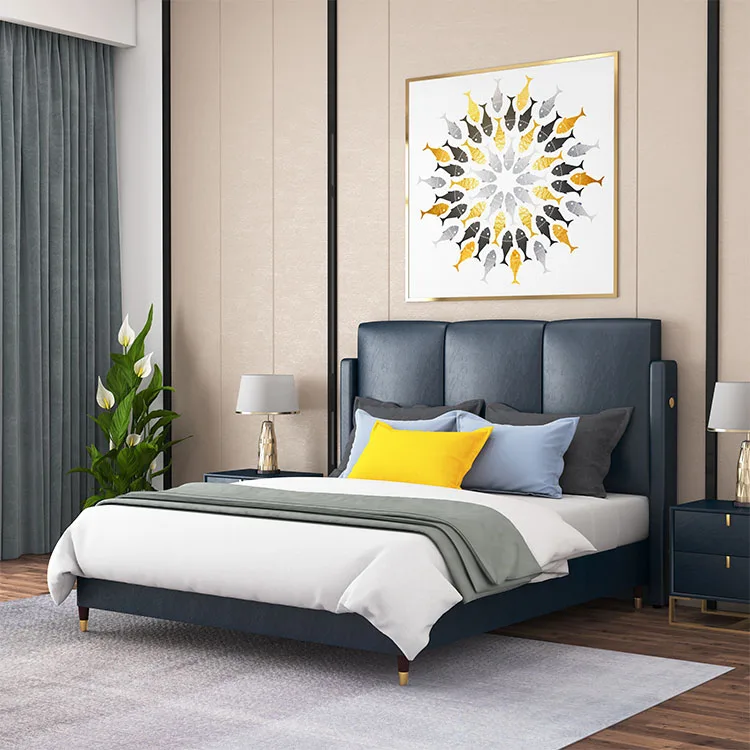 Luxury Hotel Bedroom Furniture Sets Home Furniture Wood Modern Contemporary Apartment Storage Hypoallergenic Fashionable