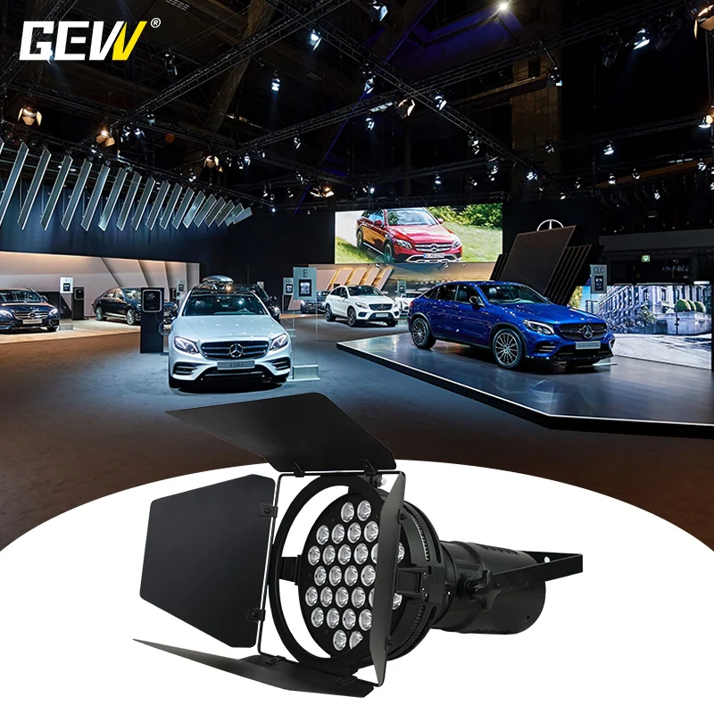GEVV Светодиодный прожектор для автосалона 31x10 Вт белого цвета