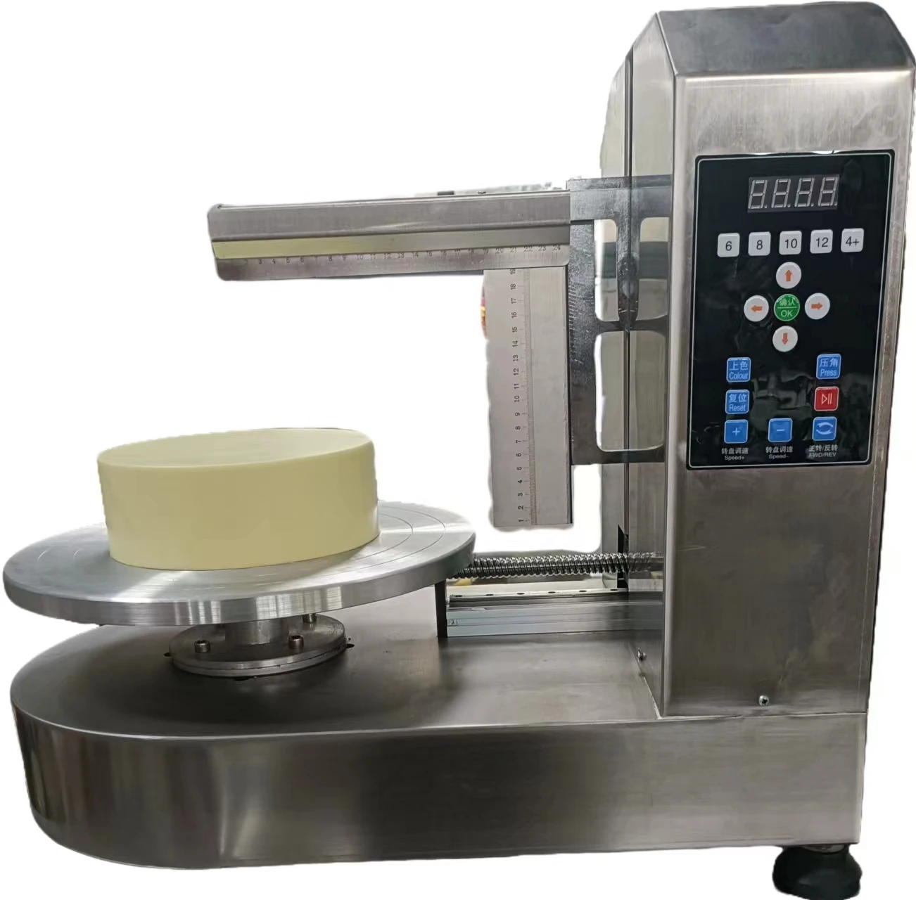 Flour Mill Machine Fully Automatic Cake Spreading Machine Milk Cake Making Machine