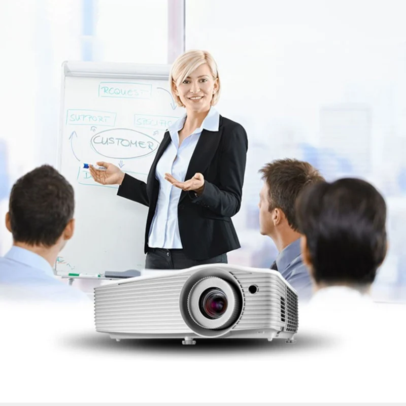 Optoma EH512 Laser TV 4K Cinema 5000 Lumens 4K ultra-clear Resolution New Hardware Platform Optoma Projector