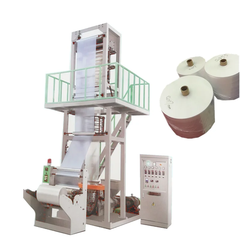 
High speed plastic pe biodegradable film blowing extrusion machine extruder LLD film blown making machine 
