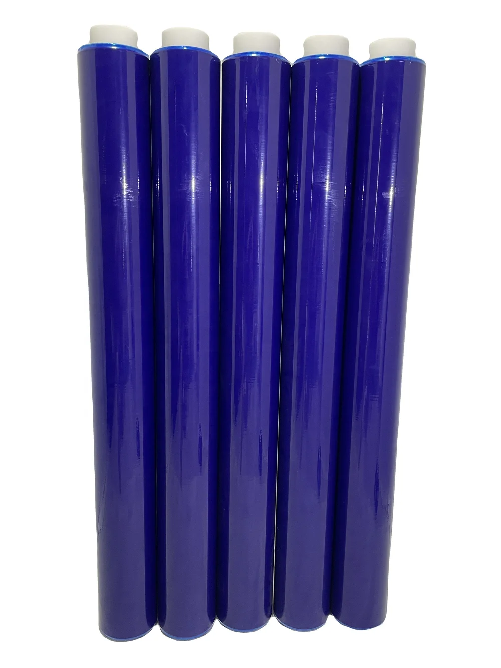 China Supplier Pe Clear Adhesive Plastic Blue Protective Film for Plastic Profile