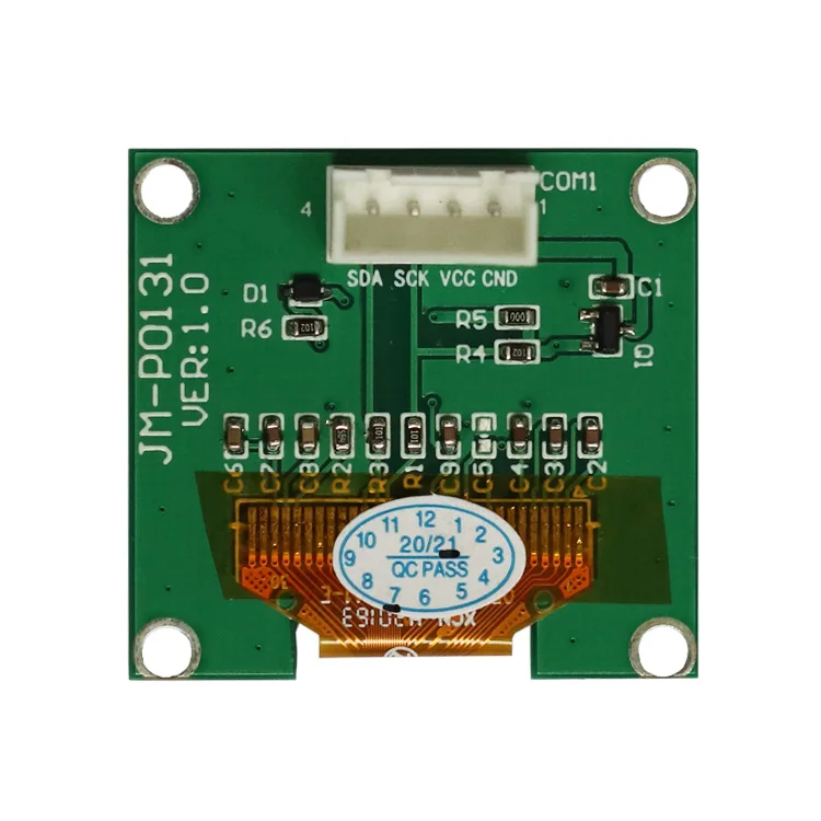 1.3 inch 128x64 i2c oled display with PCB 1.3 inch monochrome