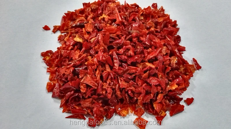Top Quality Sun Dried Red Bell Pepper New Crop Dried Vegetables