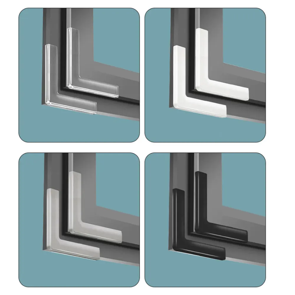 Wholesale baby safety edge corner guard protector pvc rubber window table square plastic corners guards