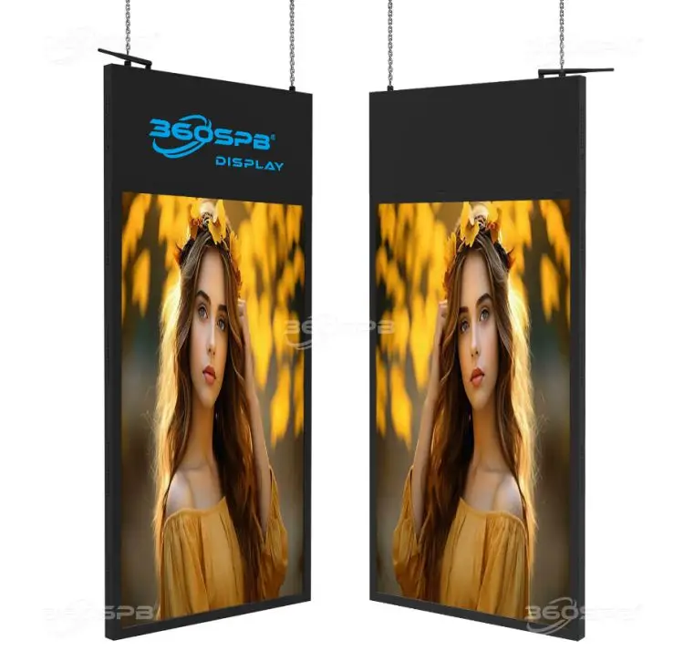 360SPB IWD49'AD digital signage and Window Display| Double-sided Screen Kiosk for Advertising| Optional specifications