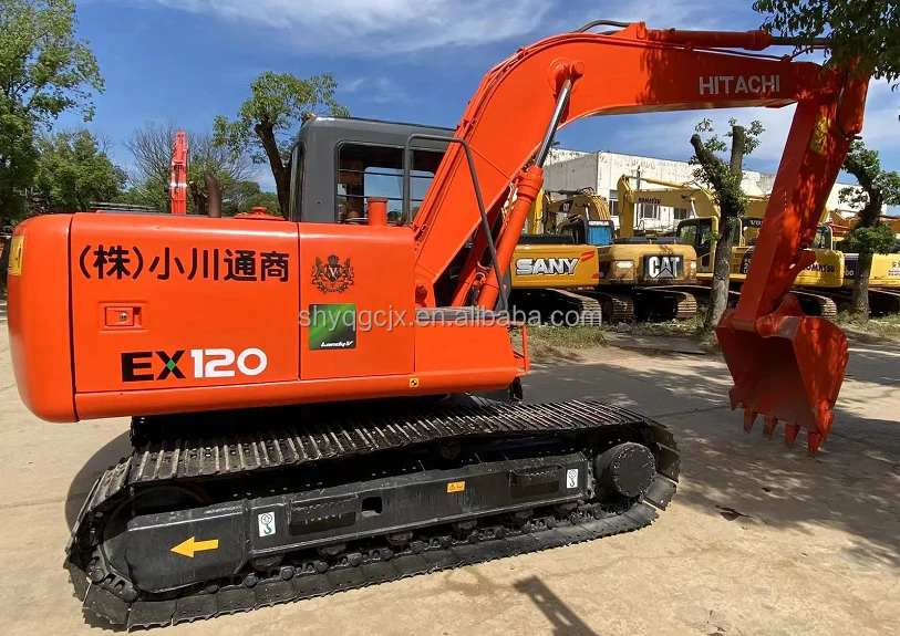 12ton hitachi zx120 ex120-5 экскаватор б/у 12 т ex120 гидравлический