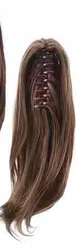 Claw Pony Tails Hair Extensions Synthetic Soft Silky Women Head short curly hair Horsetail Wig ponytail hair