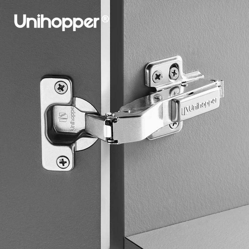 Unihopper Steel 3D Adjustment Hydraulic Buffer 35mm Soft Closing Furniture Cabinet Hinges