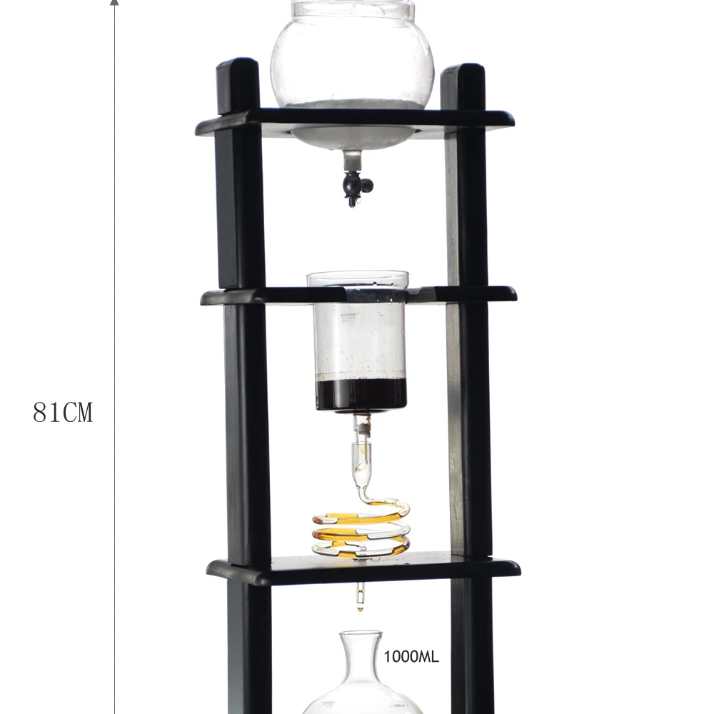 Q 2021 Hot sell wooden coffee brewing coffee machines ice cold brew maker