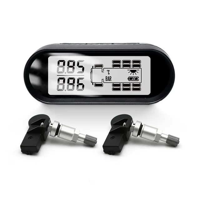 Car Tire Pressure Monitoring System Waterproof External Sensor with LCD Display of Universal Tpms for Universal Car Modules