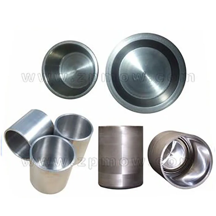 high quality sintered molybdenum crucible for sale SG High purity tungsten carbide crucible cup/melting pot