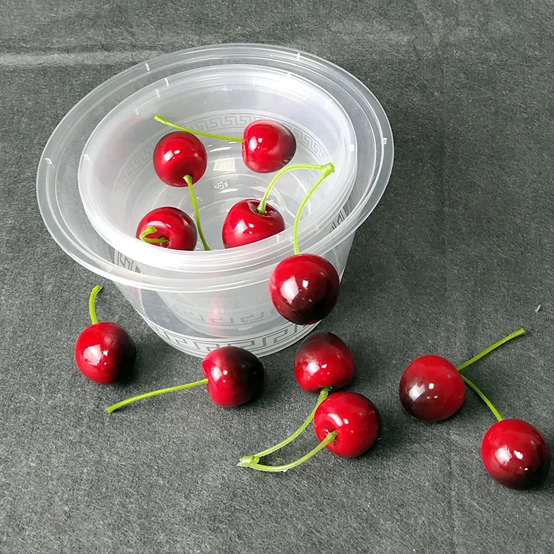 High Quality Disposable Salad Sauce Cup 2 3 4 5 Oz Disposable Plastic Meal Prep Disposable Plastic Food Container