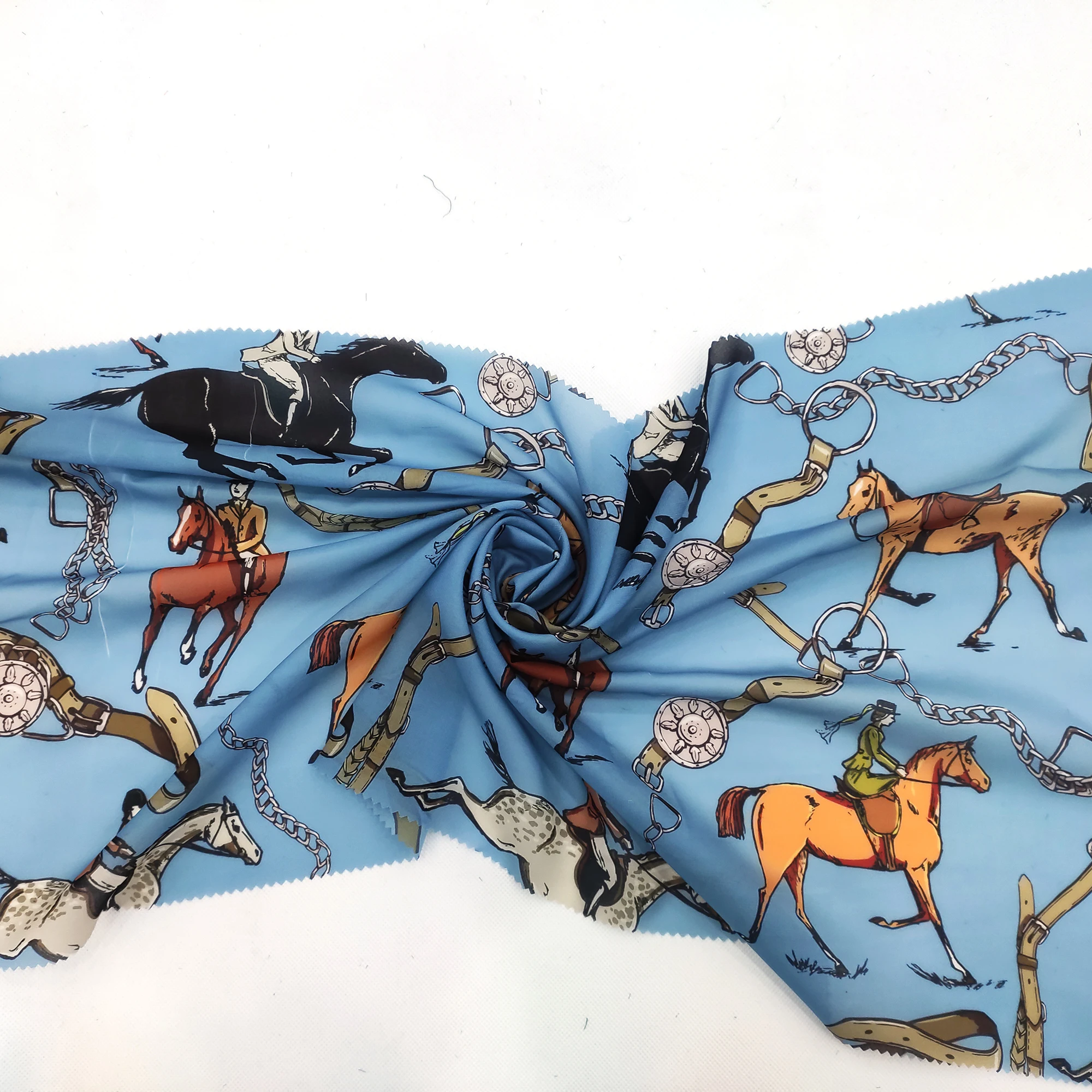 Водонепроницаемая ткань из полиэстера с принтом животных, шифоновая ткань из полиэстера с принтом